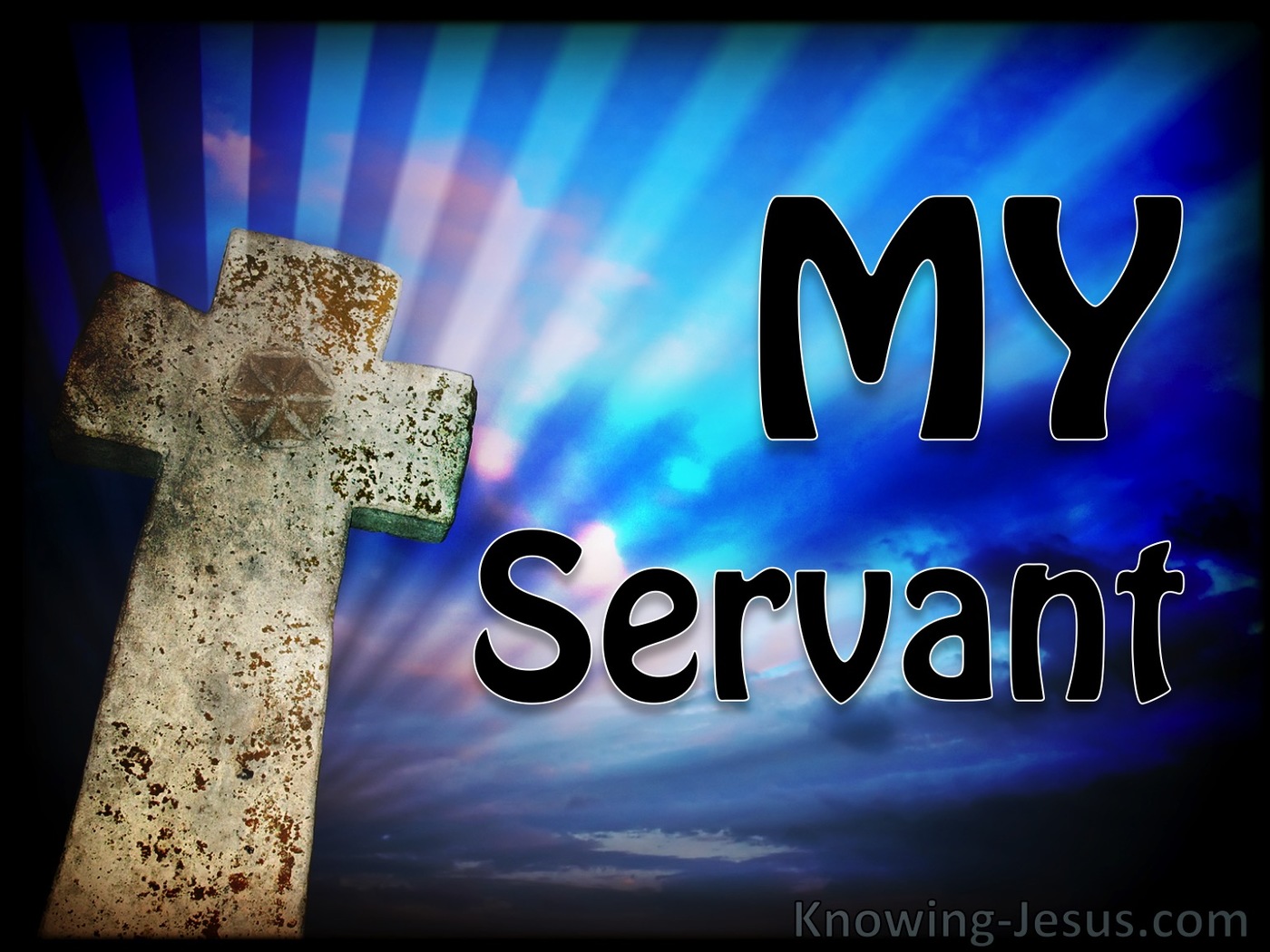 Job 1:8 My Servant (devotional)01:28 (blue)